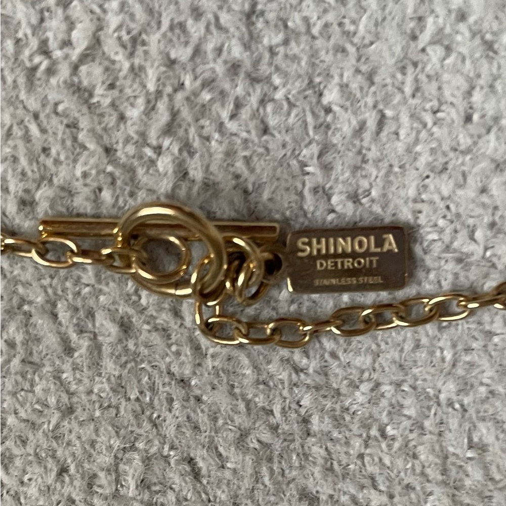Shinola Petoskey Runwell Watch Pendant Necklace - Picture 5 of 7